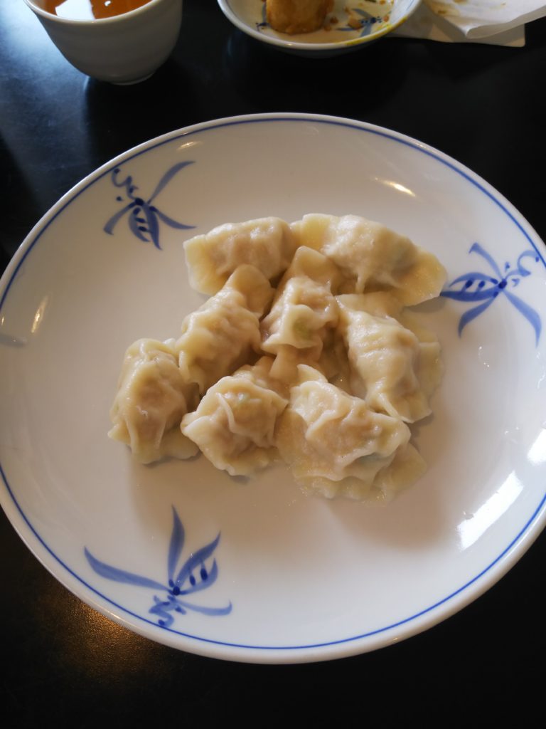 東華菜館の水餃子