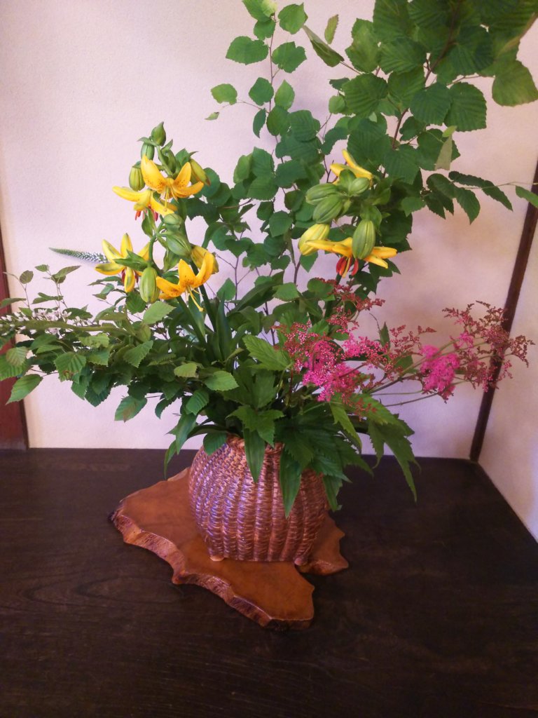 通されたお部屋のようす