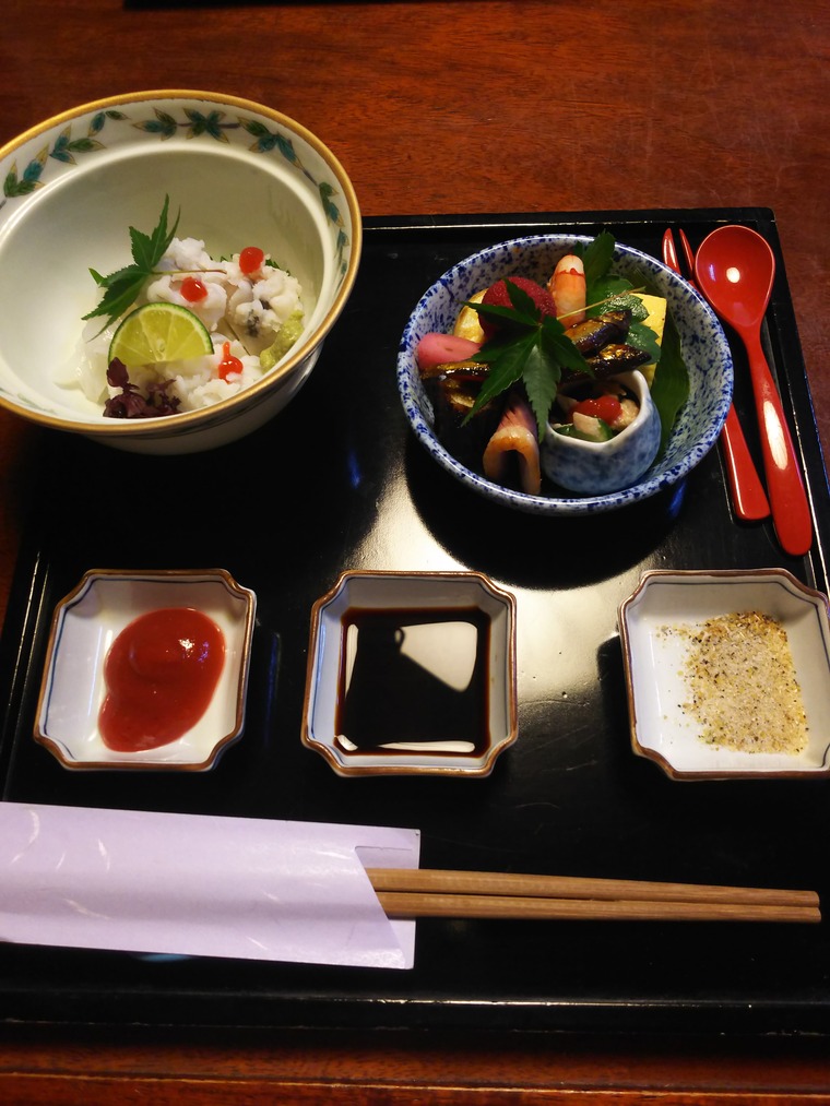 魚新の八寸とお造り