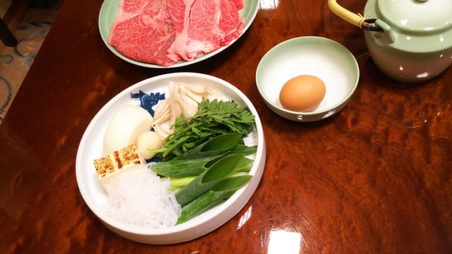 『モリタ屋四条猪熊本店』のすき焼き