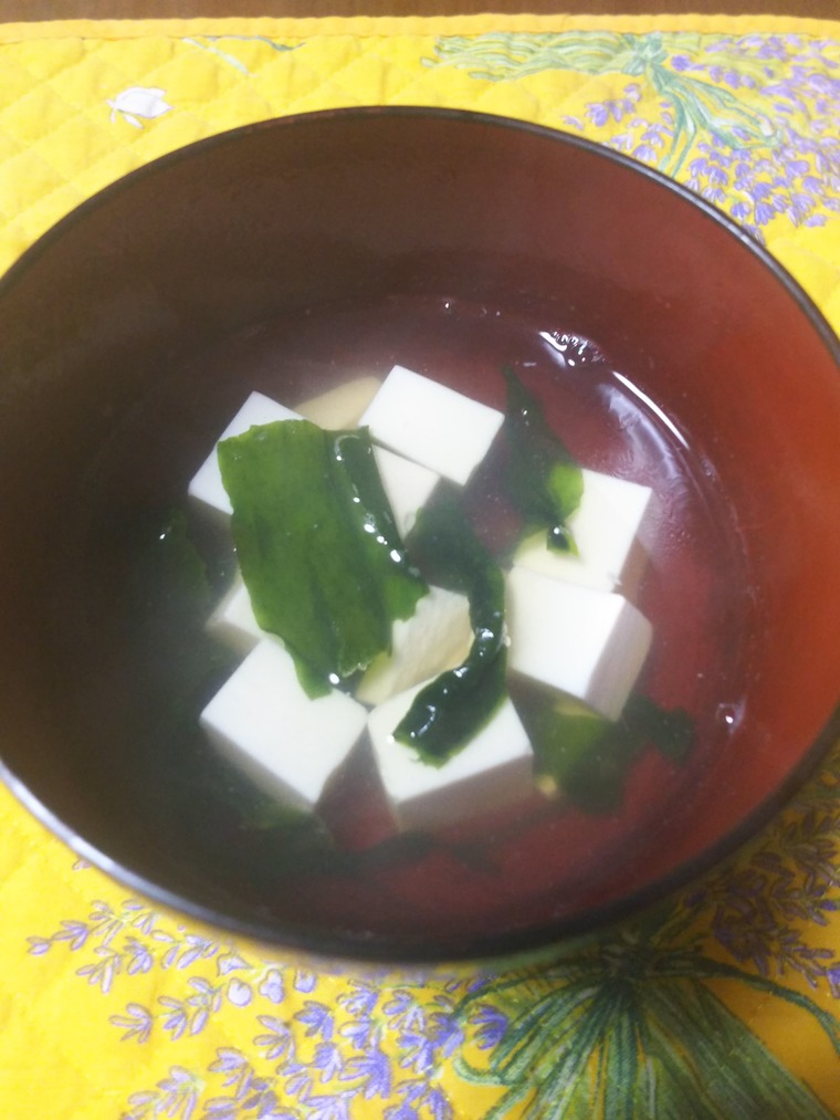 泉仙のお出汁を使った吸い物