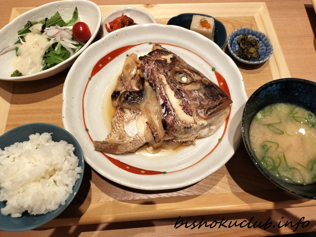 <限定3食>玉乃光 純米吟醸酒で煮込んだ鯛のあら炊きランチ