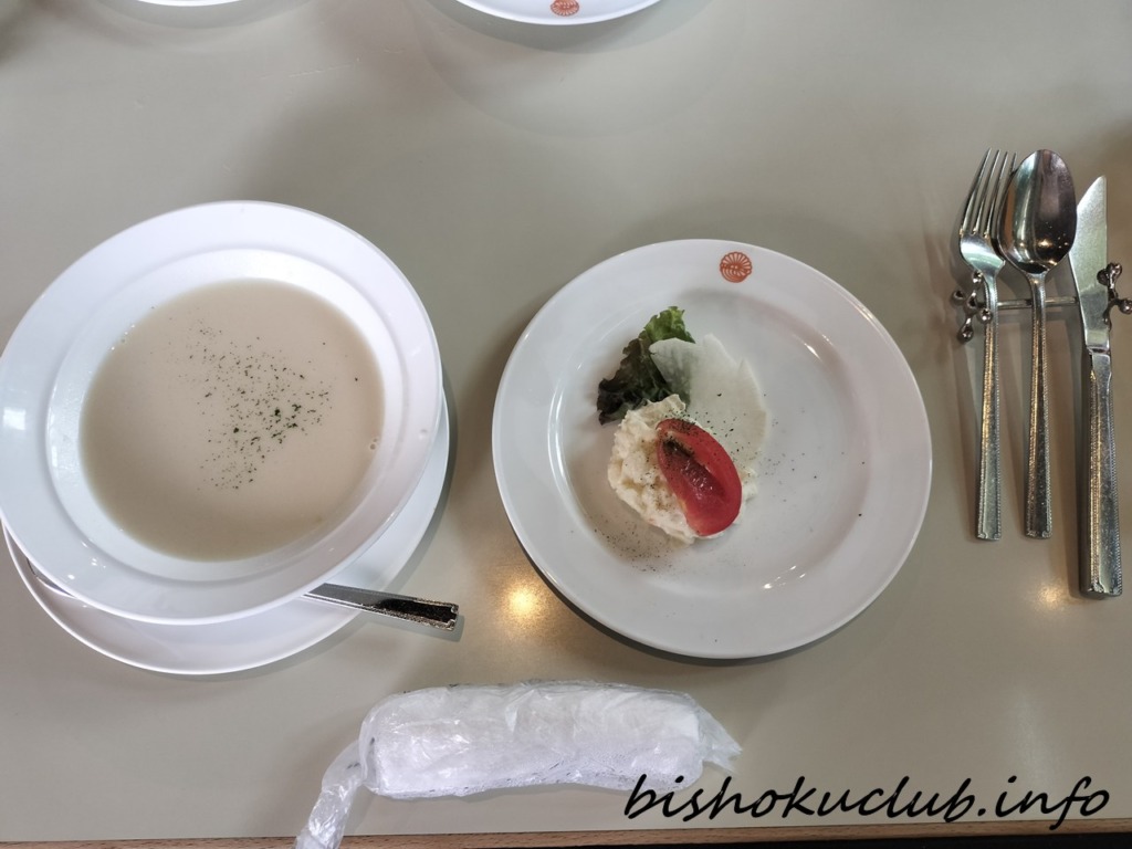 菊水のスープ・サラダ