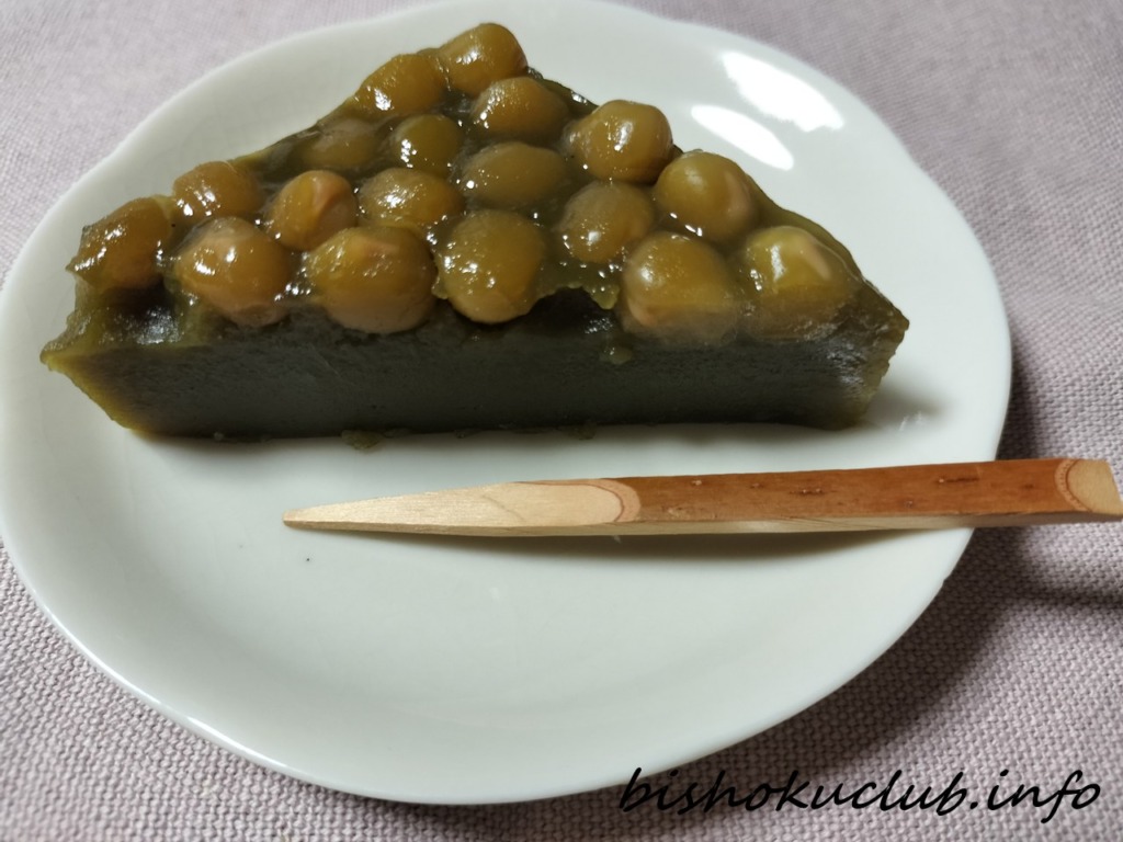 「みな月」抹茶290円税込み